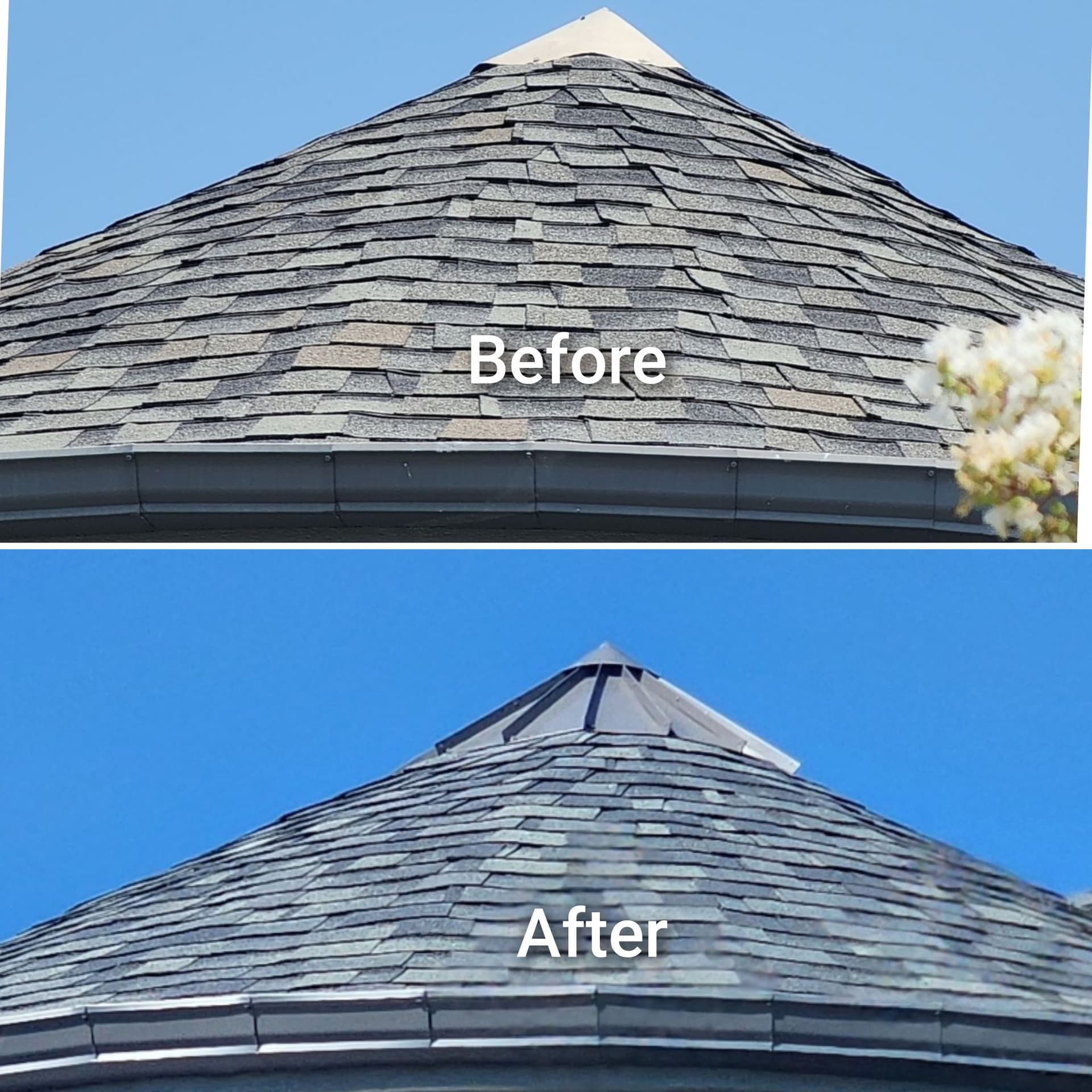 Standing Seam Metal Turret Cap Installation image
