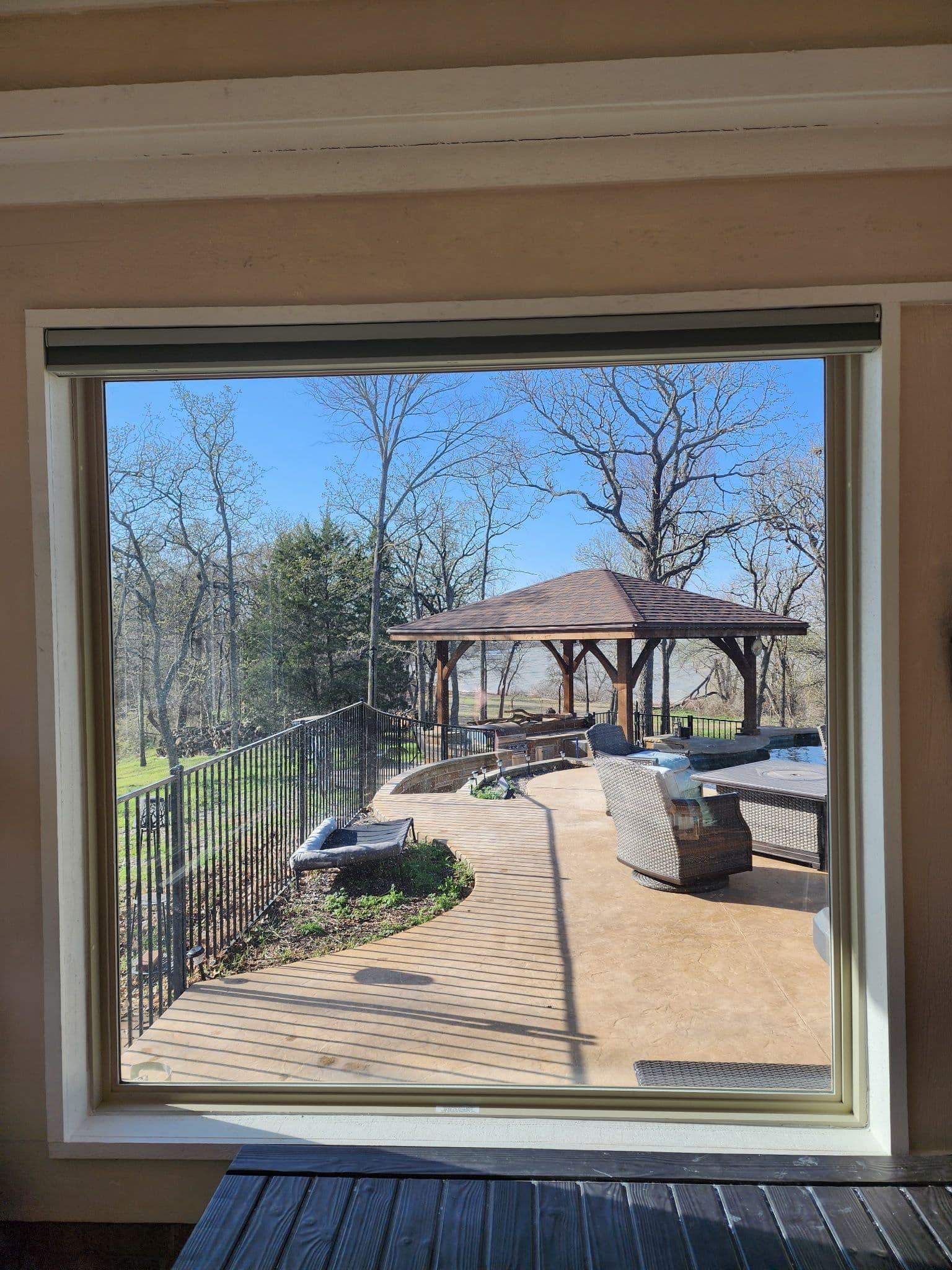 Project Stunning Patio Window Installation in Scenic Setting image