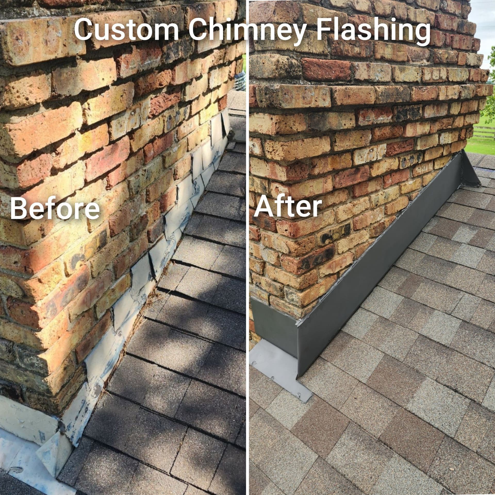 Custom Chimney Flashing Boosts Roof Protection image