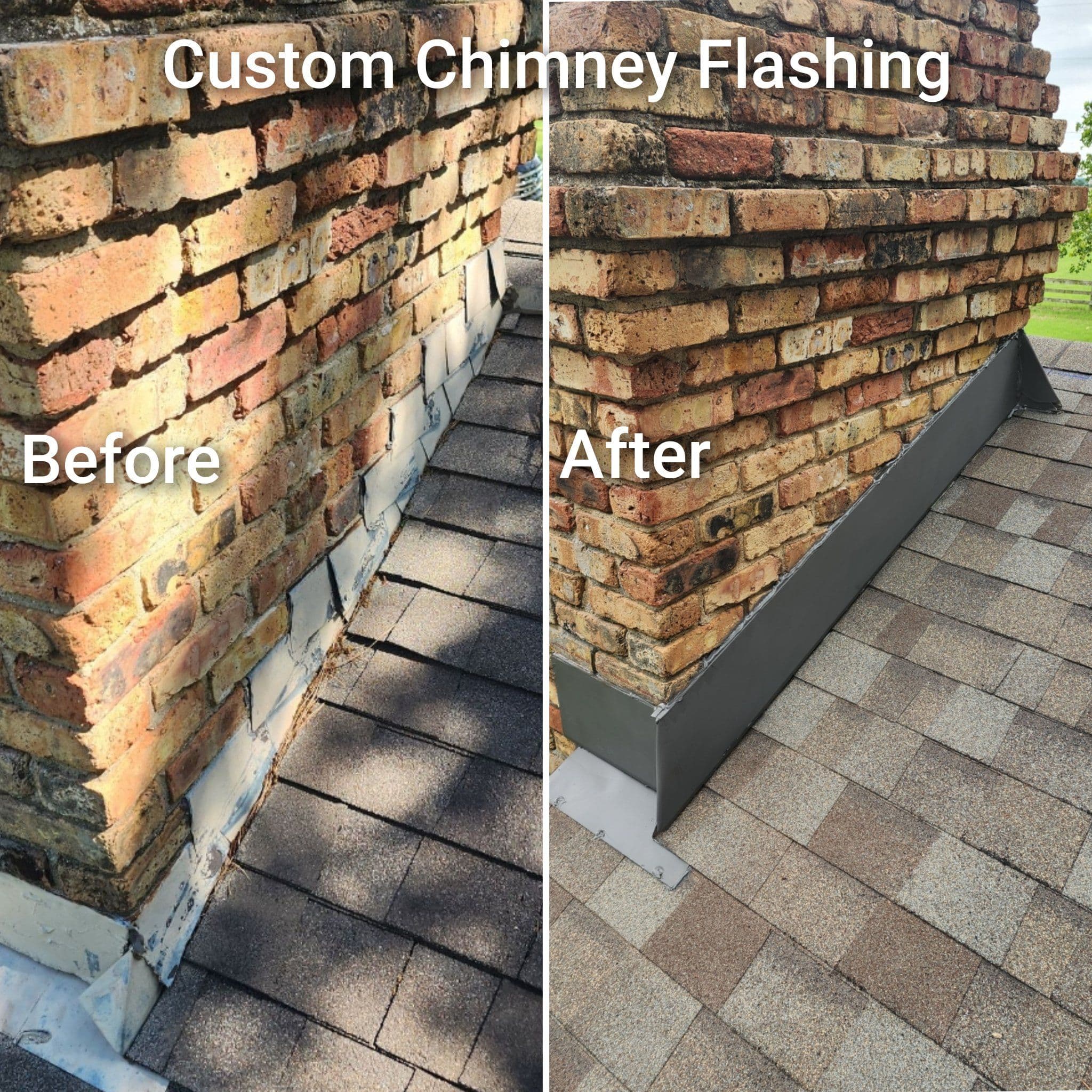 Project Custom Chimney Flashing Boosts Roof Protection image